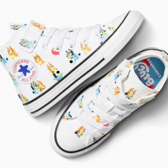 Converse Other - Converse X Bluey Keepie Uppie High-Top Sneakers. Size 11.